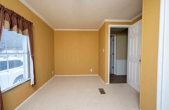 bedroom, carpet, closet, window