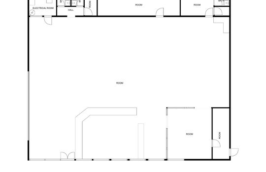 floor plan, commercial space, 5000sqft