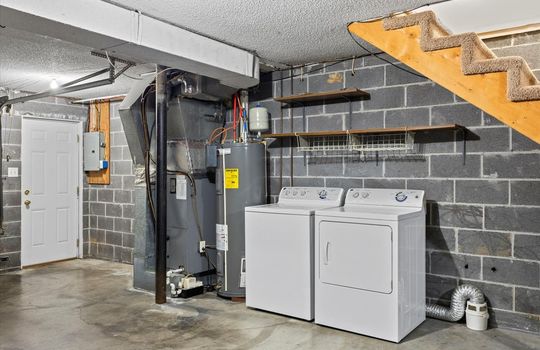 basement, garage, laundry