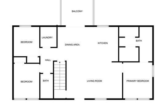 second floor floorplan