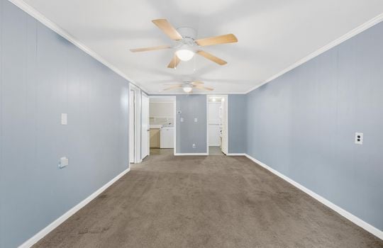 bedroom, closet, ceiling fan, carpet, walk-in closet