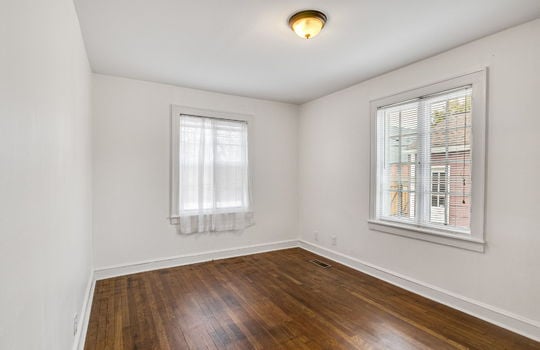 bedroom, hardwood flooring