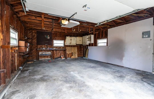 garage concrete flooring, storage area