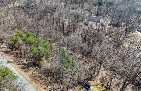 aerial view from road to back or properties, lot 4 & lot 5 kallen road