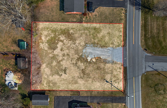 0.37+/- acres, road, property outline, neighboring properties