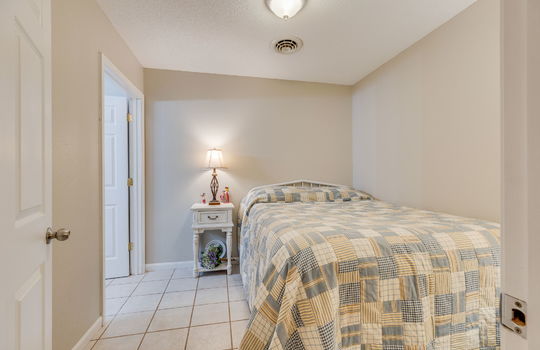 lower level bonus room, tile flooring