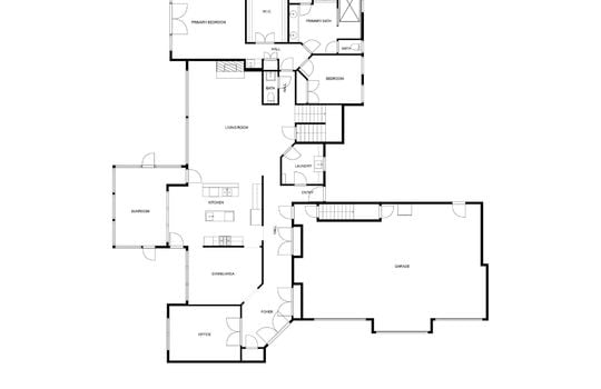 Main Level Floorplan