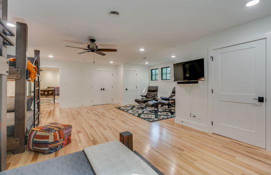 upper level bedroom, hardwood flooring
