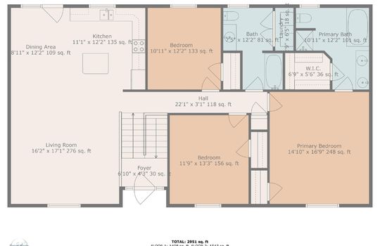 floor plan, main level