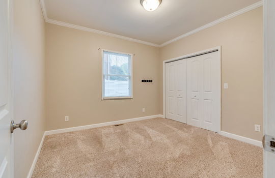 bedroom, carpet, closet, window