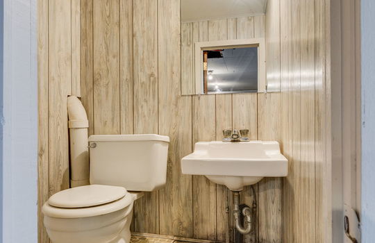 half bath, toilet, sink