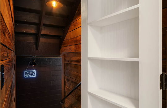 speakeasy entrance, hidden entrance, bookcase door