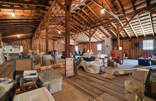 attic storage area, support beams, flooring, windows