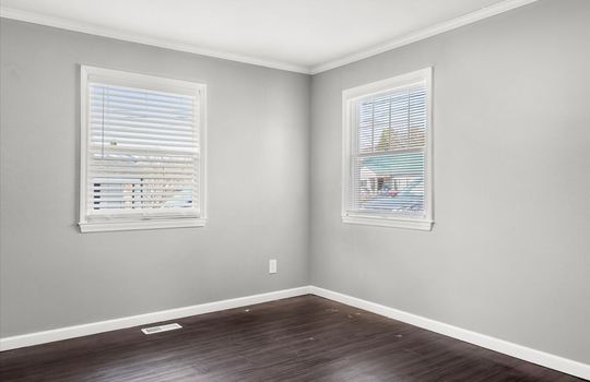 living room, luxury vinyl flooring, windows