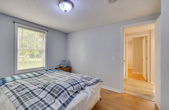 bedroom, window, laminate flooring