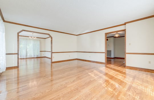 living room, hardwood flooring, doorways