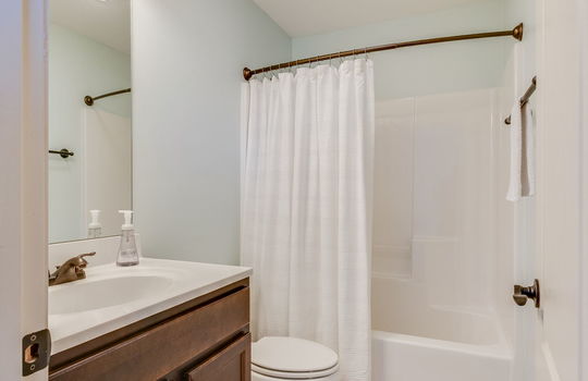 ensuite bathroom, sink, toilet, shower/tub
