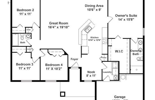 House Layout - 315 Stanley Ave