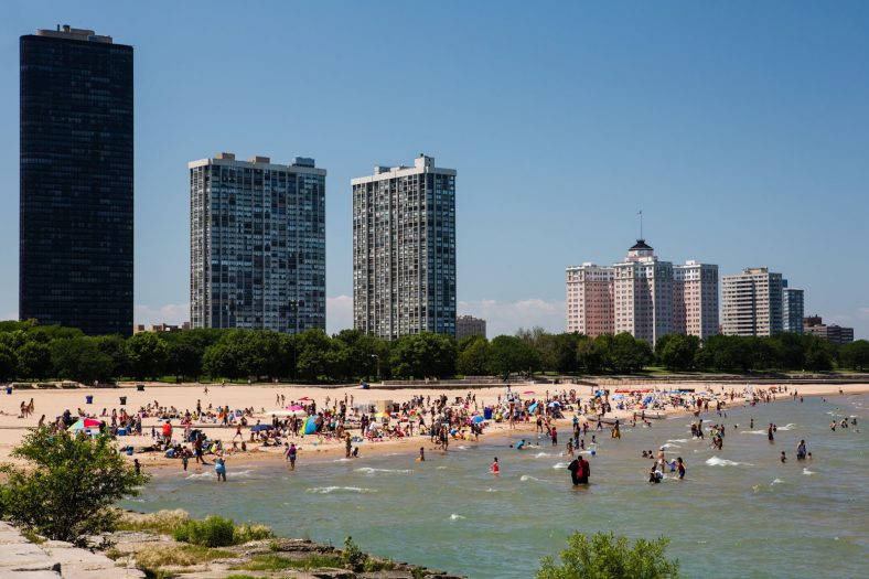 Foster Beach in Edgewater