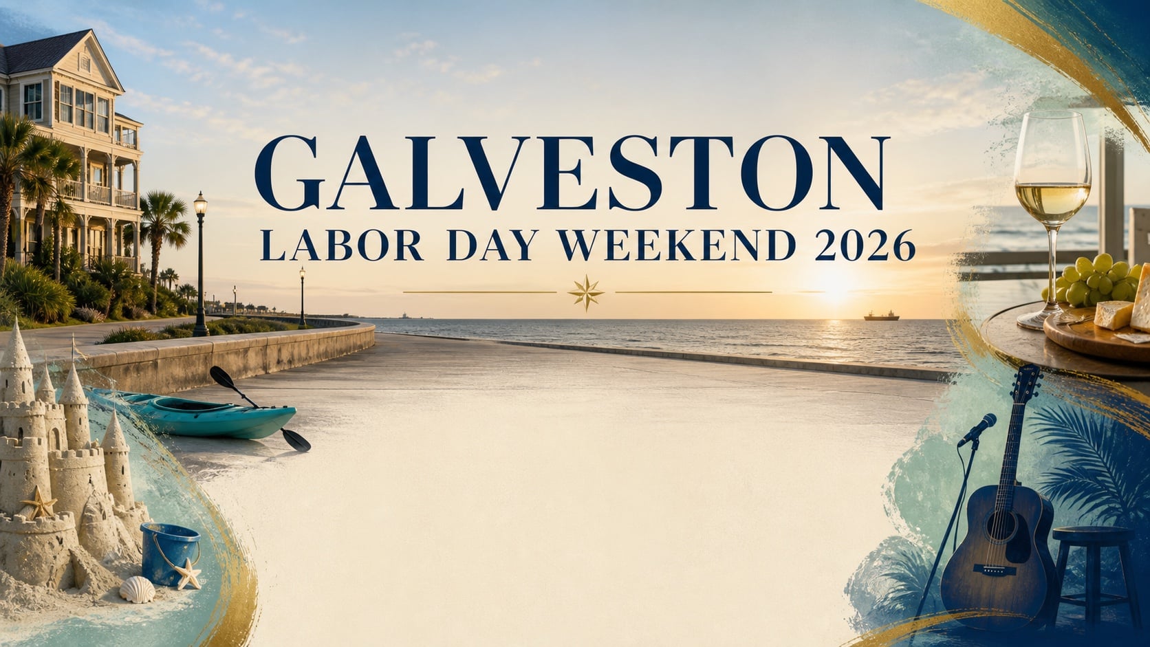 Galveston Labor Day weekend editorial guide for September 4 through 7, 2026.