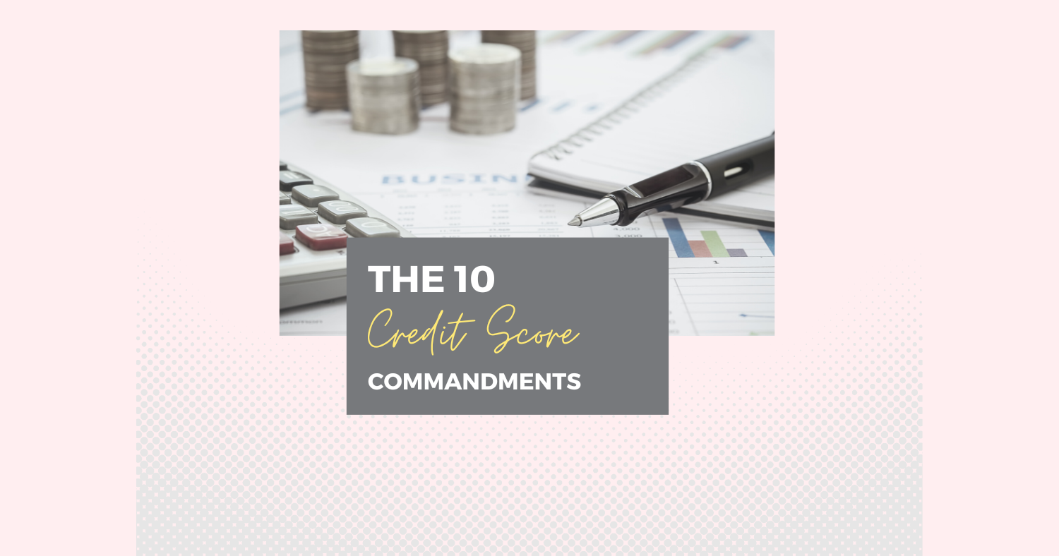 The-10-Credit-Score-Commandments