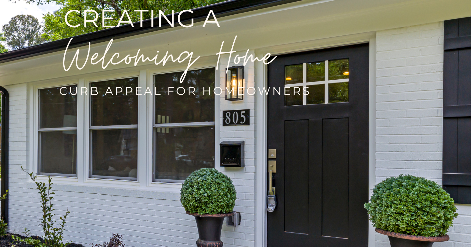 Curb Appeal for a happy and healthy home