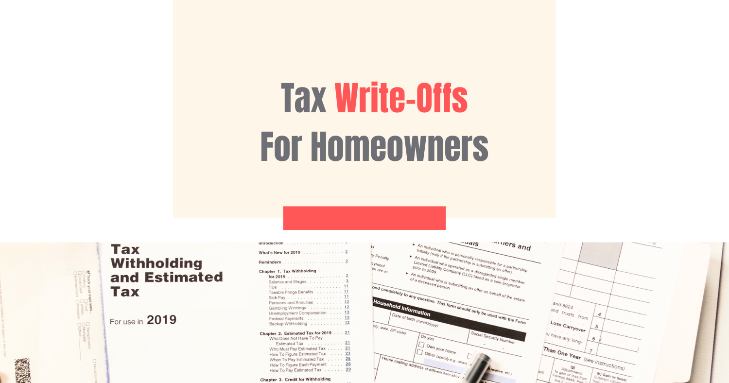 Tax Write-Offs For Homeowners