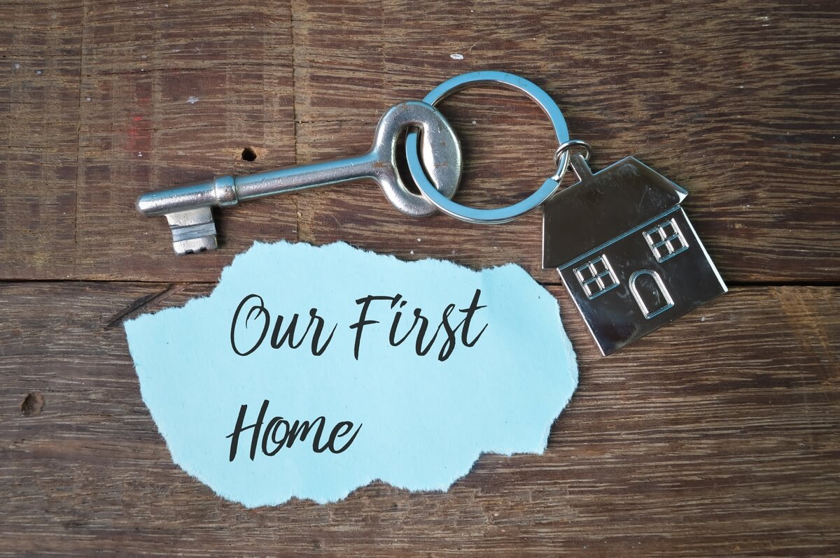 Our first home key