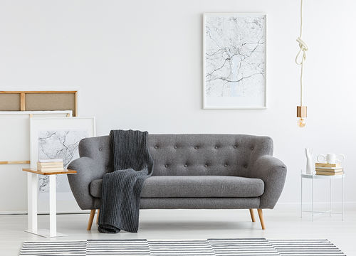 Scandi living room interior