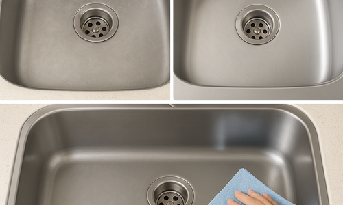 주방 싱크대 반짝반짝하게 닦는 방법