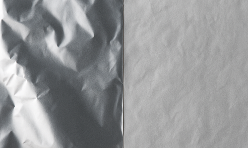 알루미늄 호일에는 앞뒤가 있을까요?