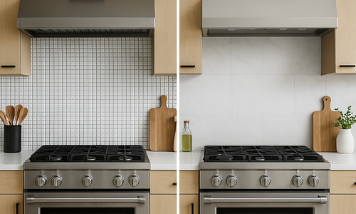 부엌 벽 타일, 이것만 알아도 디자이너