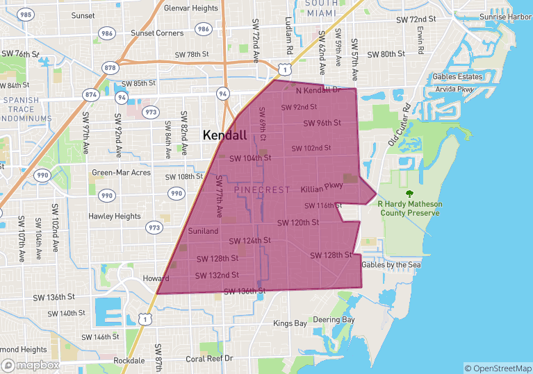 Pinecrest Illustrated Properties