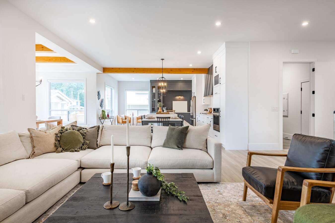 Elegant modern farmhouse style home