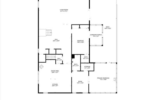 03-2D Floor Plan for 102 Hall Hill Road 2