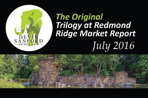 The Original Trilogy at Redmond Ridge Market Report July 2016