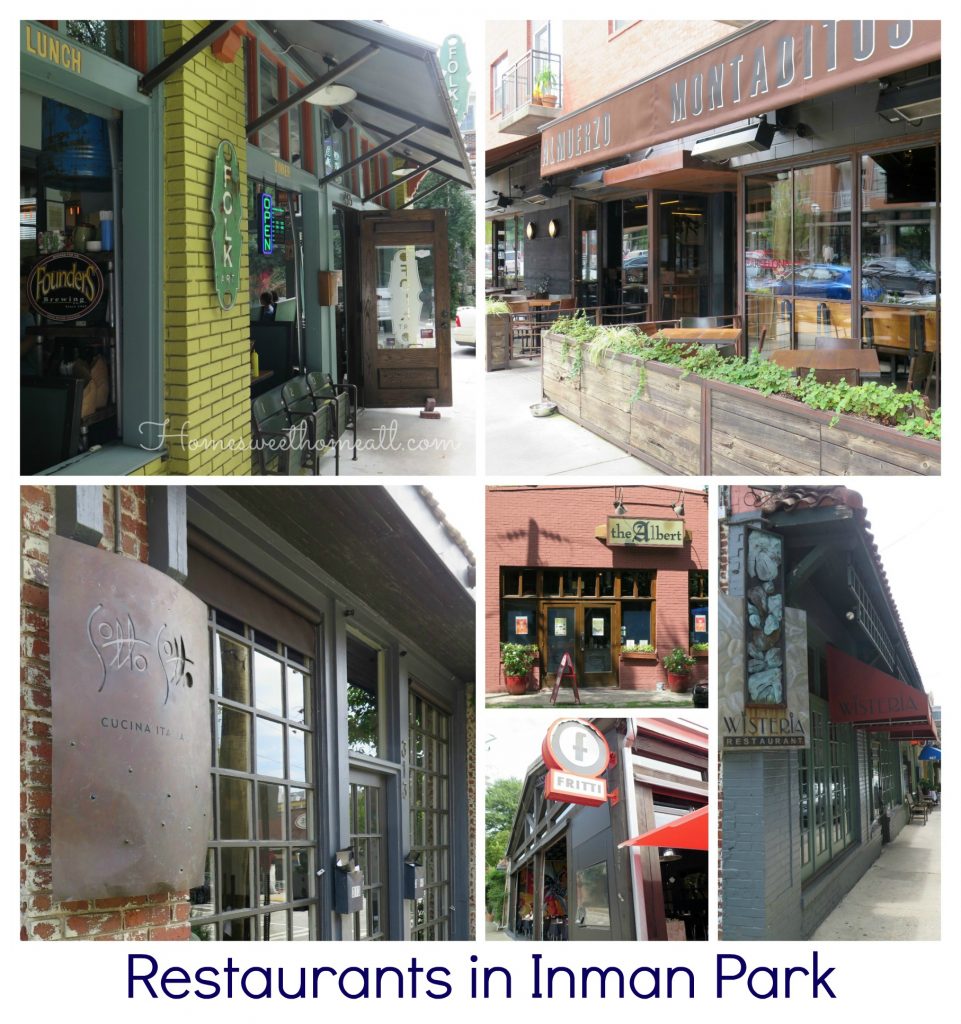 Inman Park Restaurants