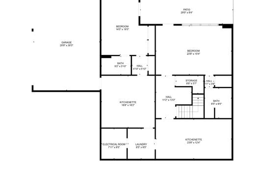 1865 Butlers Lane Floorplan Basement