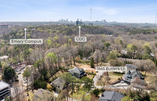 Emory Aerial View