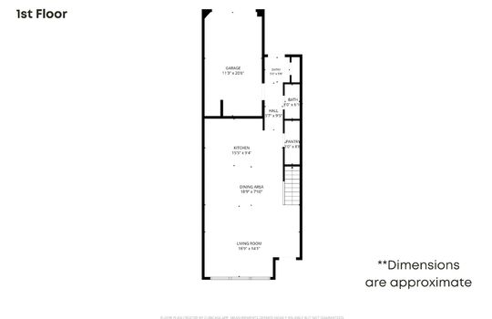 Floorplan 1492 Pinedale Crest Rd NW2