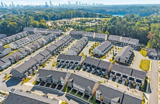 Aerial Shot of Park Vue