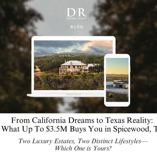 Struggling With CA Prices? See $3.5M Homes in Spicewood
