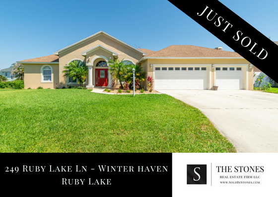 JUST SOLD Ruby Lake In Winter Haven Florida The Stones