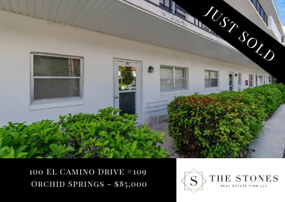 JUST SOLD: 100 El Camino Drive #109 – Orchid Springs