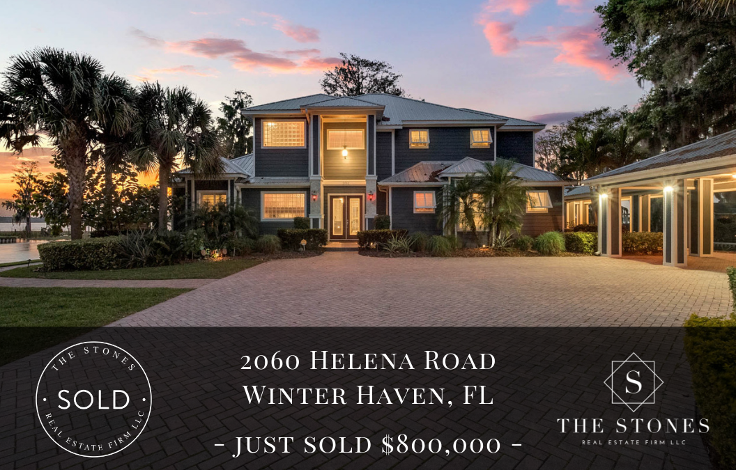 JUST SOLD: 2060 Helena Road on the Winter Haven Chain of Lakes