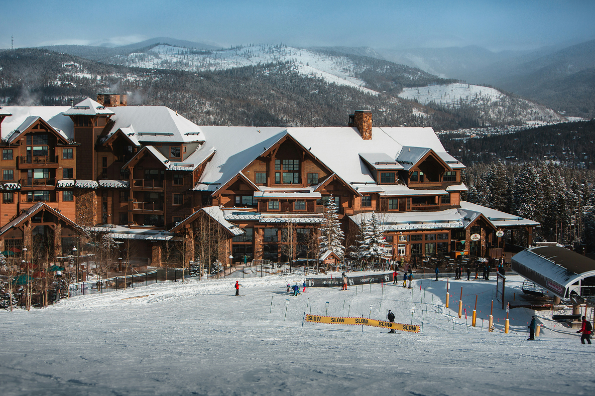 Ski village at Breckenridge Resort, Colorado