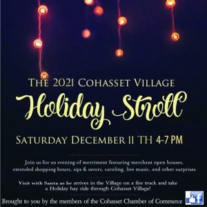 Bill Tierney Cohasset Ma Holiday Stroll 2021