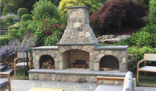 Bill Tierney Cohasset Ma Real Estate Outdoor fireplace ideas