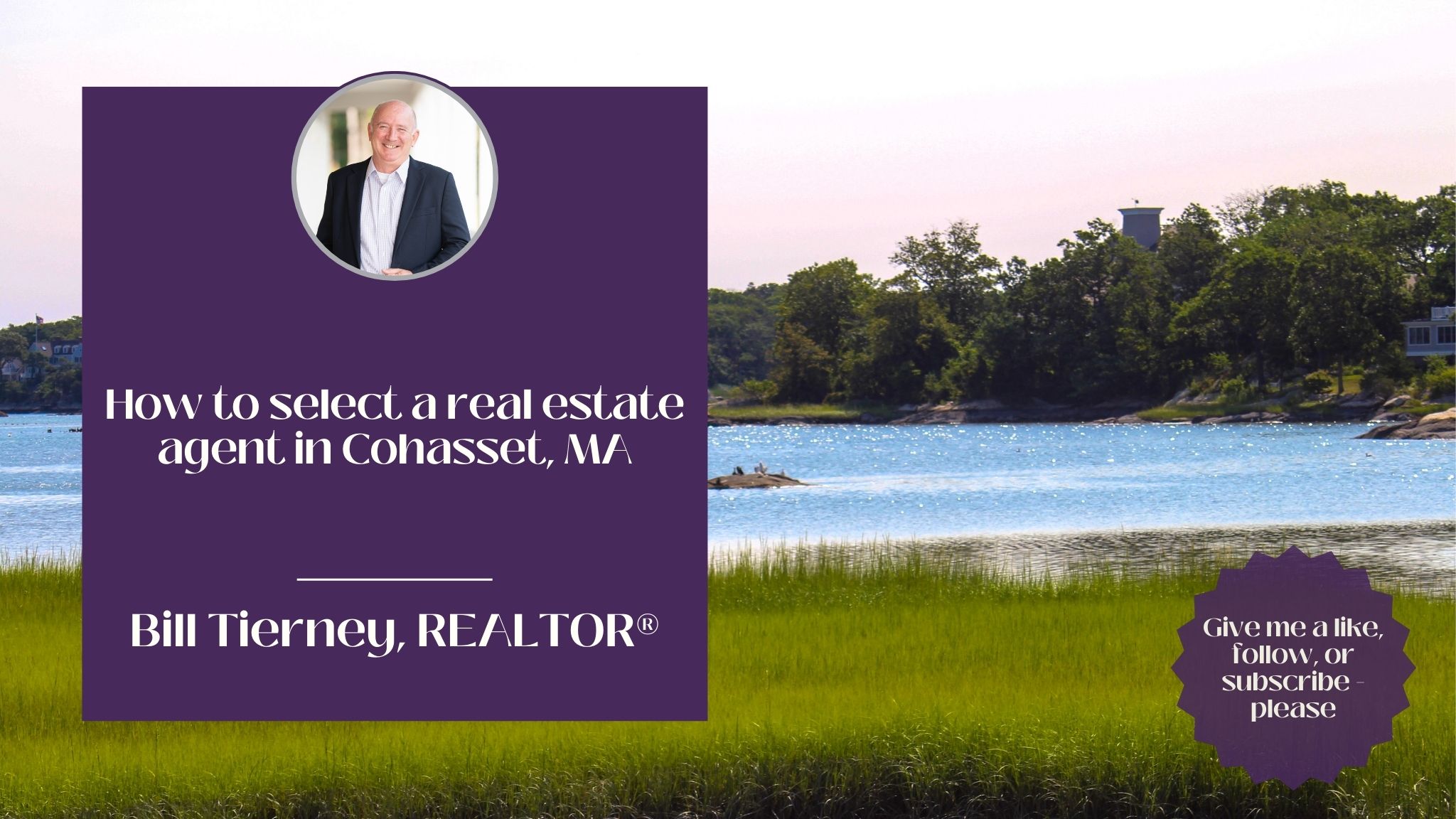 How to select the right real estate agent in Cohasset, MA