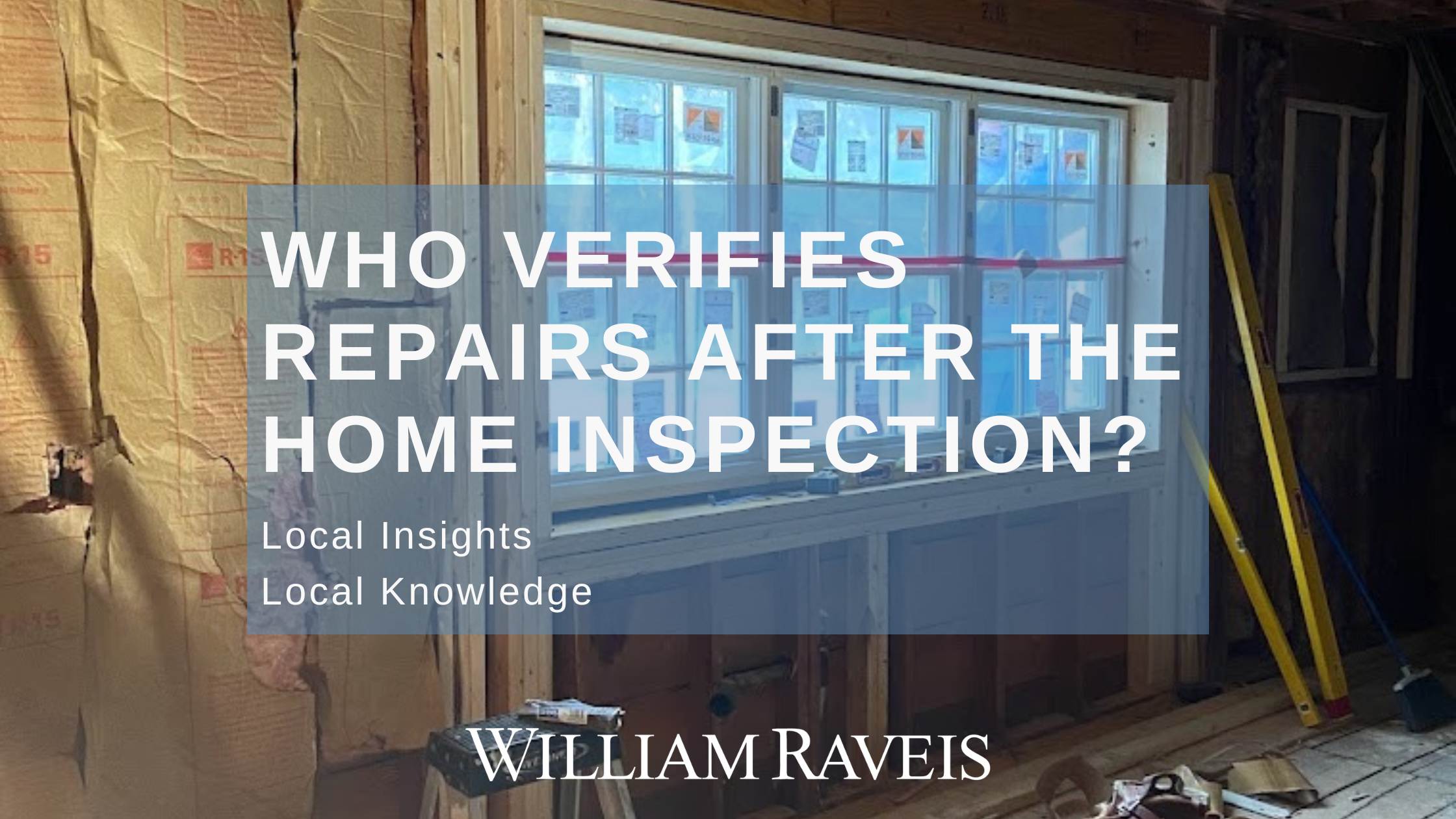 who verifies home inspection